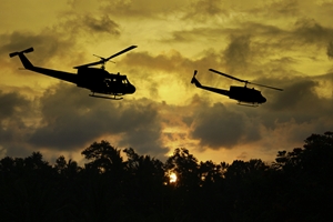 A group of 14 Knoxville Vietnam veterans returned to their old battleground after nearly 50 years away.