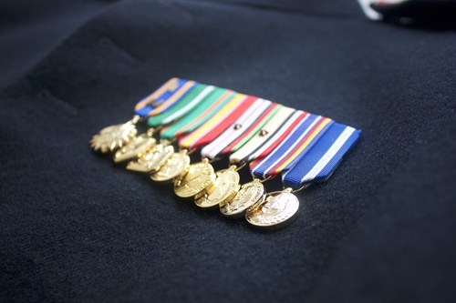 Honoring World War II service through medals and memories is important.