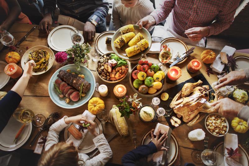 Join an “adopt a servicemember” program to host a member of the military for Thanksgiving dinner.