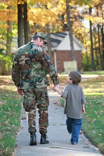 Military families are connected and rely on each other for support, and this is true for children as well .
