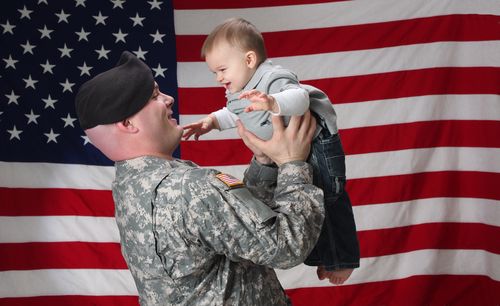 Military parents now have more time to spend with their newborn babies.