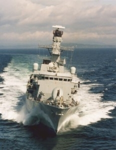 Naval carrier reaches Philippines