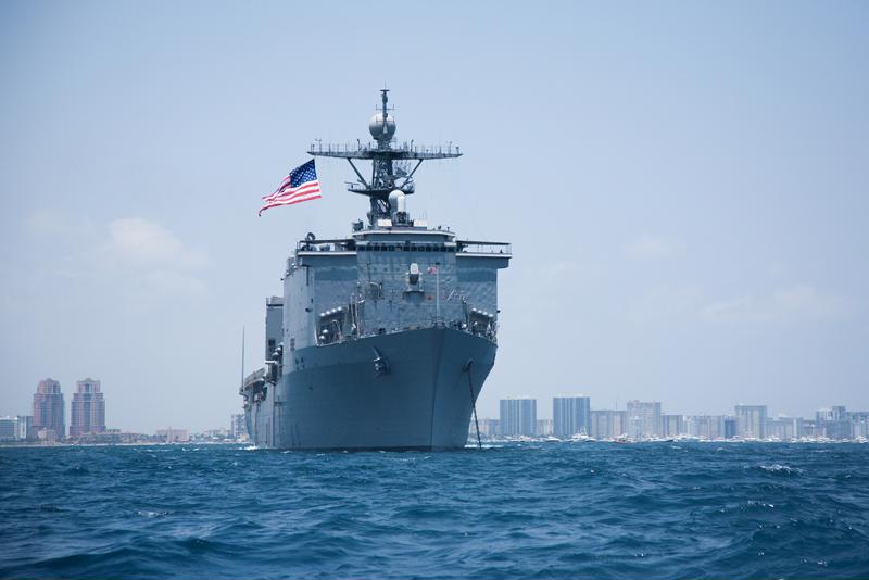Photo caption: October 13 marks 246 years of the United States Navy.