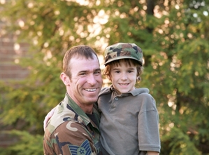 Study: Wars take toll on military children