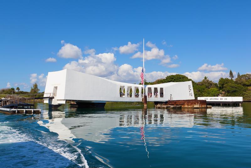 The USS Arizona is a site of one of this year’s commemorative ceremonies.