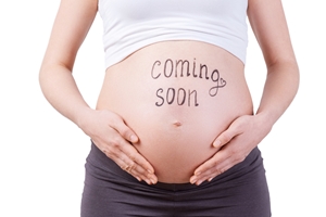 There are ways to be a part of your spouse's pregnancy even when you are halfway across the world.