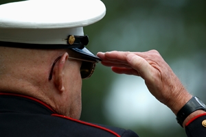 Traveling veterans memorial lands in Illinois