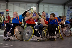 Using a wheelchair doesn't make veterans any less athletic or competitive.