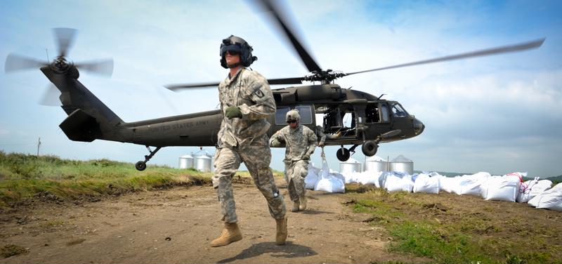 The National Guard has been active across the country. 